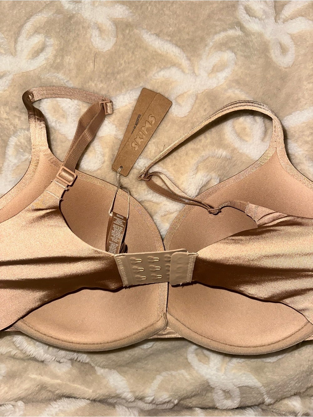 SKIMS Ultimate Collection Push Up Plunge Bra Clay - NWT 32DDD - Picture 5 of 6